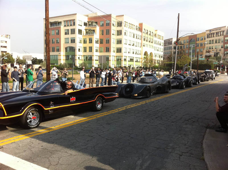 batmobile lineup Picture of the Day: A Batmobile Bonanza!