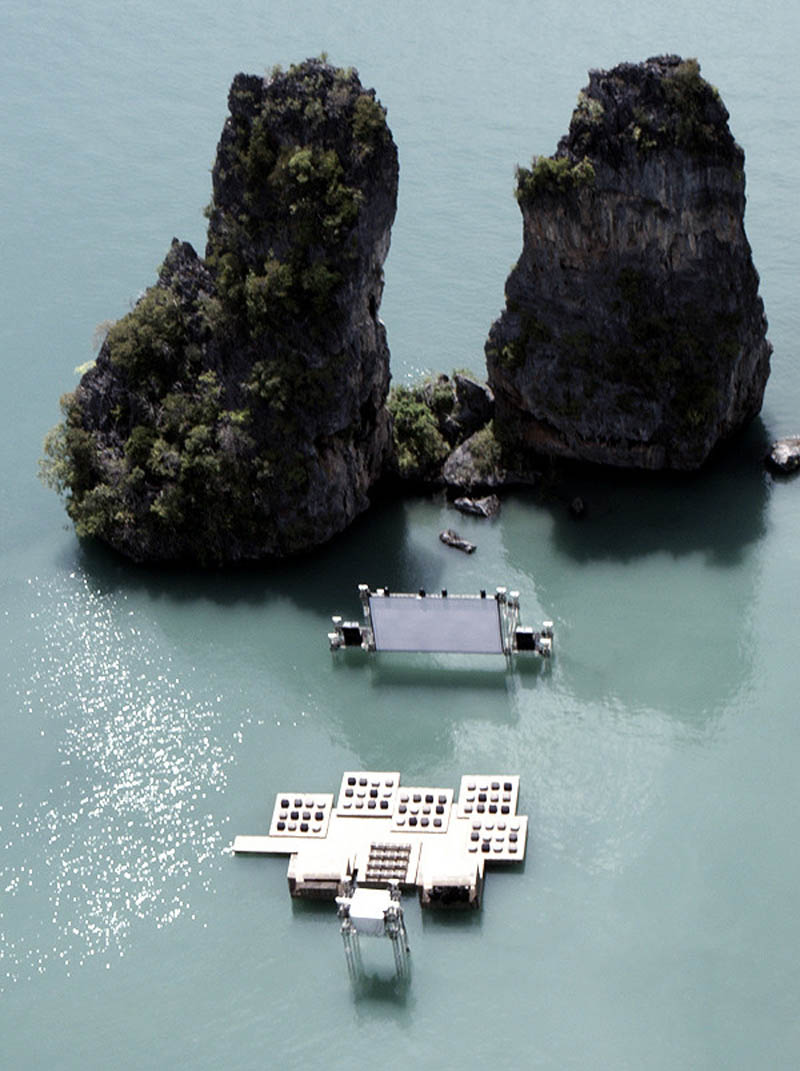 floating cinema movie theatre thailand archipelago 5 Amazing Floating Cinema in Thailand