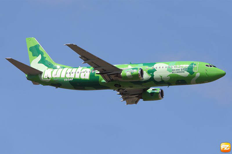 funny airline fleet paint job green kulula 6 This Airline has the Best Fleet of Planes Ever!