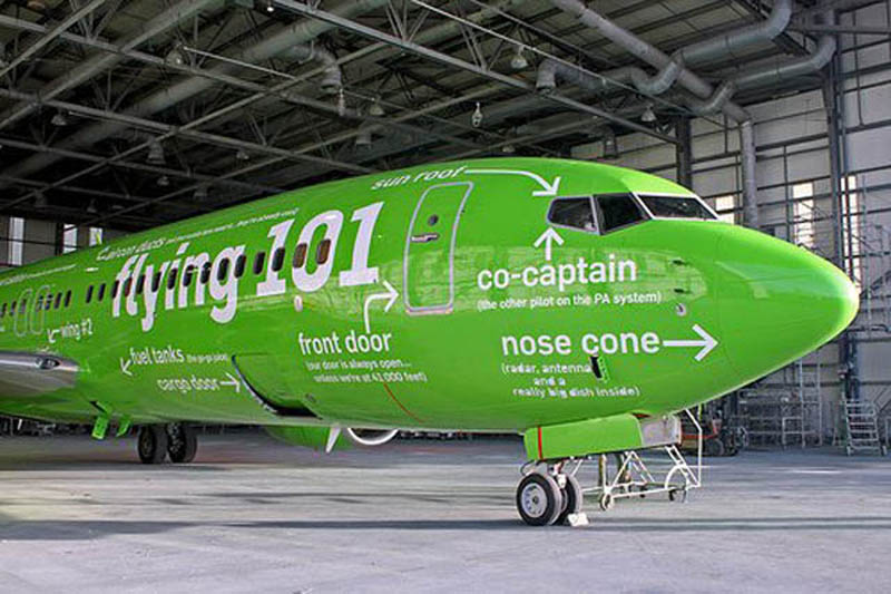 kulula flying 101 plane decals funny design 3 This Airline has the Best Fleet of Planes Ever!