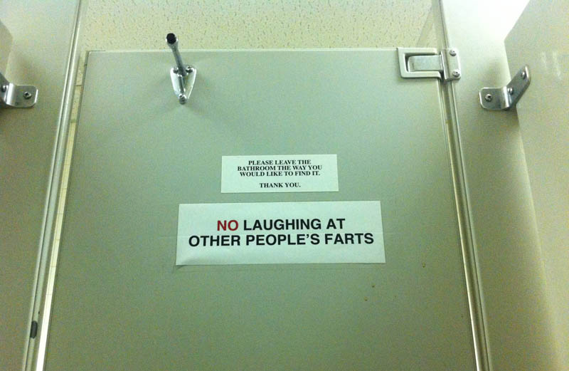no laughing at other peoples farts The Shirk Report   Volume 154