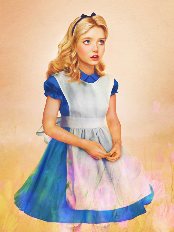 real life disney character alice in wonderland What Female Disney Characters Might Look Like in Real Life
