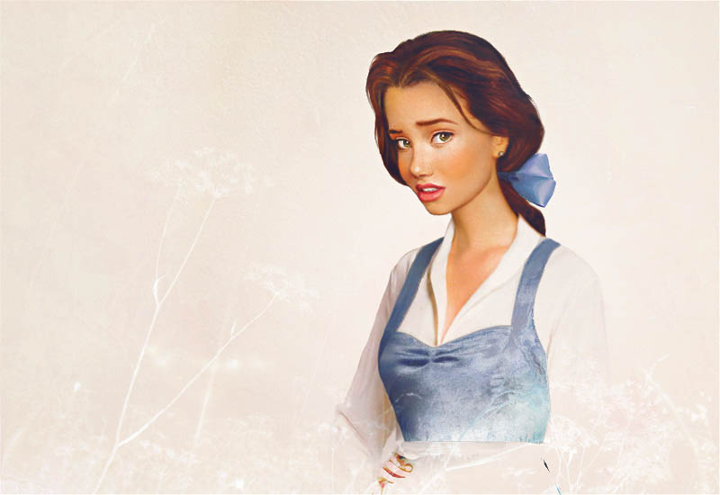 real life disney character belle beauty in the beast What Female Disney Characters Might Look Like in Real Life