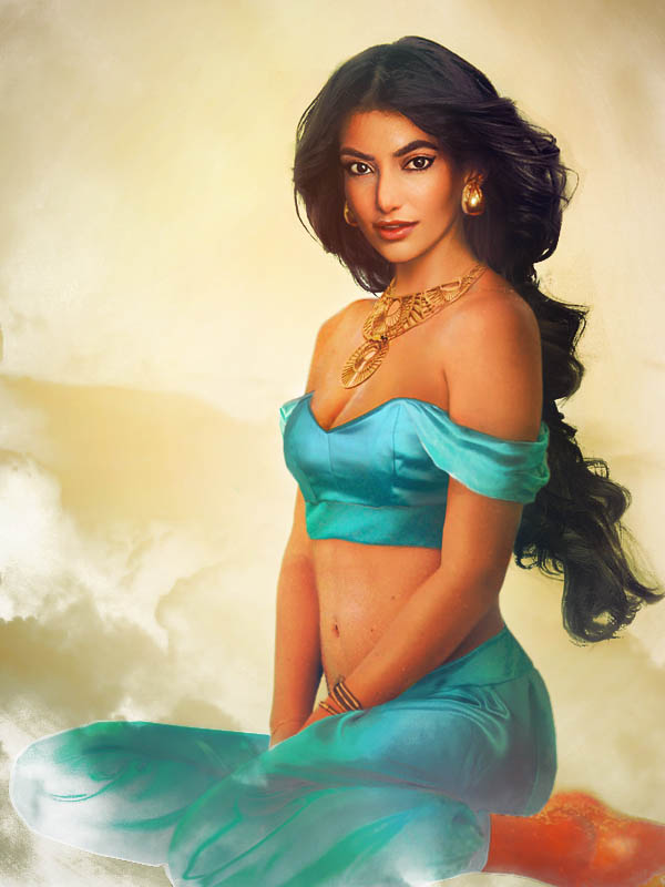 real life disney character jasmine aladdin What Female Disney Characters Might Look Like in Real Life