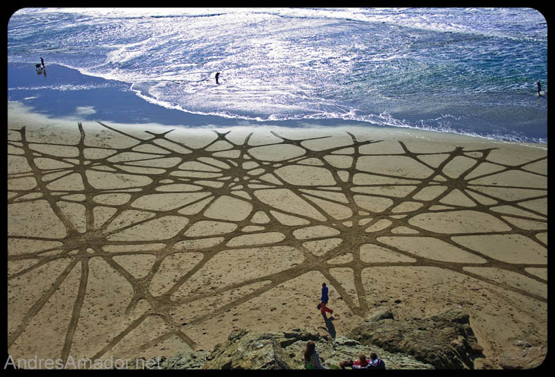 sand beach art andres amador 19 The Incredible Beach Art of Andres Amador