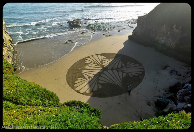 sand beach art andres amador 7 The Incredible Beach Art of Andres Amador