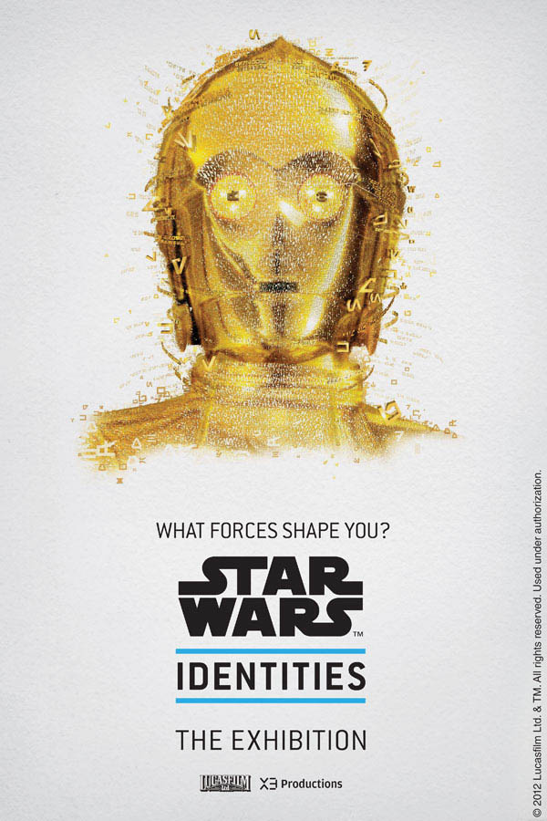 star wars identities poster c3po 1 Star Wars Identities Posters Show What Characters Are Made Of