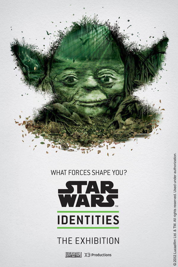 star wars identities poster yoda 1 Star Wars Identities Posters Show What Characters Are Made Of