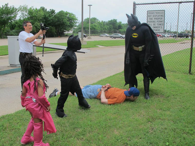 boy with leukemia batman for day arlington texas 16 Boy With Leukemia Becomes Batman for a Day