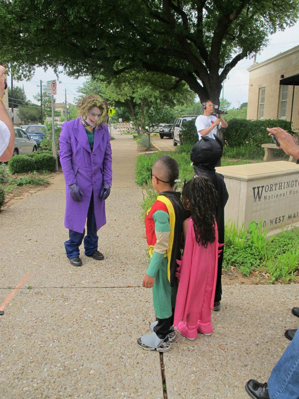 boy with leukemia batman for day arlington texas 6 Boy With Leukemia Becomes Batman for a Day
