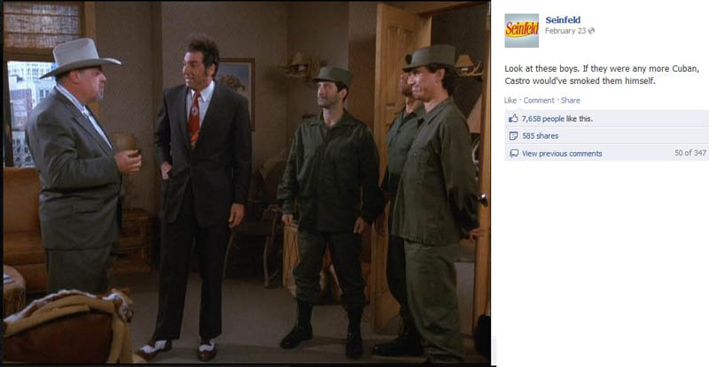 cubans seinfeld 50 Glorious Moments on Seinfeld