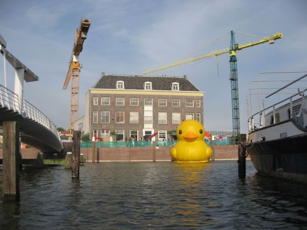 giant inflatable rubber duck florentijn hofman rotterdam 2 The World Travels of a Giant Rubber Duck