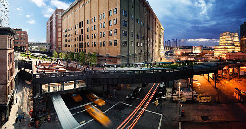 high line day to night in same photograph stephen wilkes Blending Day and Night into a Single Photograph