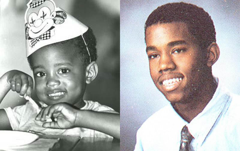 kanye west younger child high school teenager picture 40 Music Stars Before They Were Famous