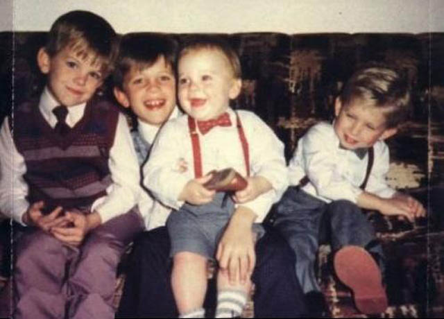 kings of leon when they were kids childhood photo 40 Music Stars Before They Were Famous