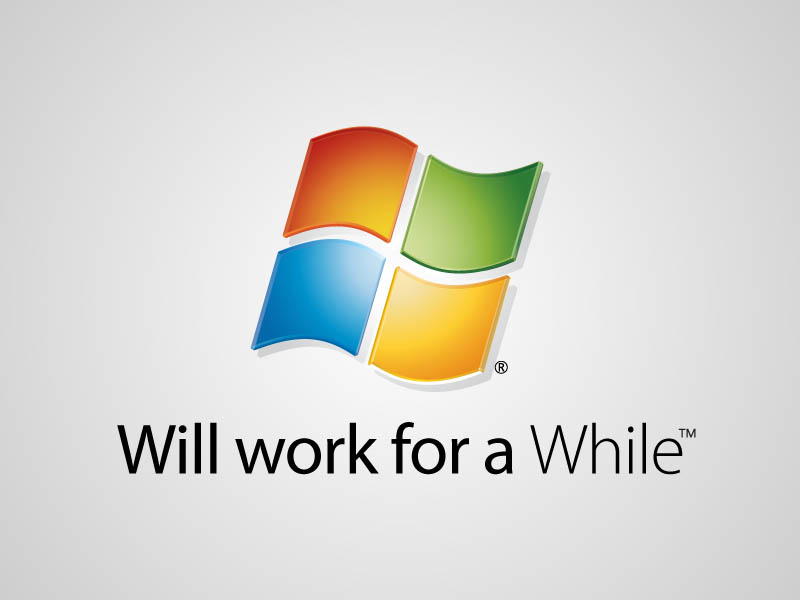 microsoft windows funny honest logo What if Logos Told the Truth?