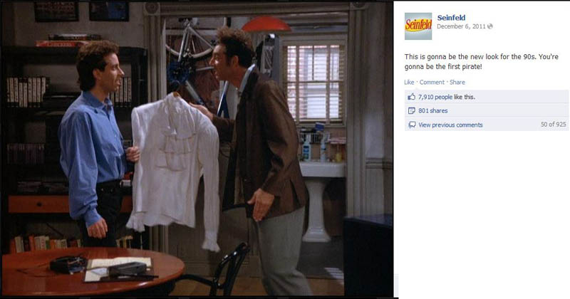 pirate seinfeld 50 Glorious Moments on Seinfeld