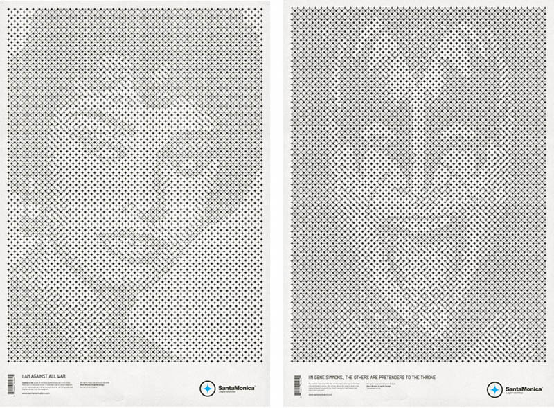star grid posters mark brooks santamonica 5 13 Creative Star Grid Posters by Mark Brooks