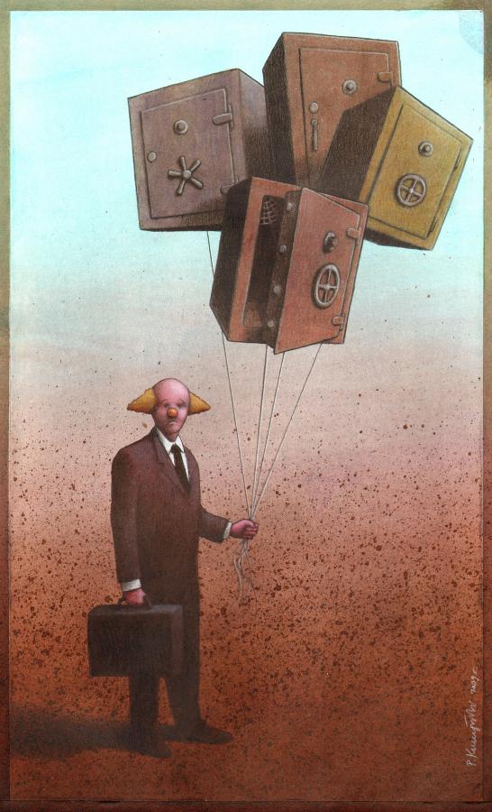 artwork satire cartoonist pawel kuczynski polish 17 Brilliant Satirical Artwork by Pawel Kuczynski