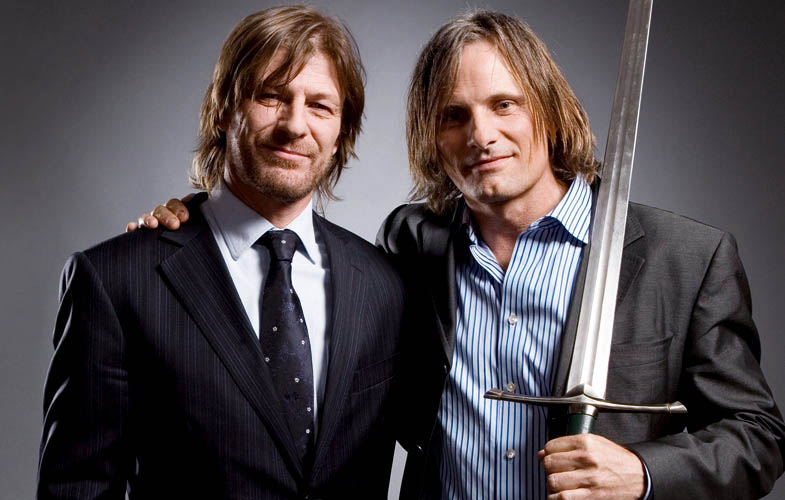 bean mortinsen lord of the rings empire shoot Actors Revisit Their Famous Roles in Normal Attire