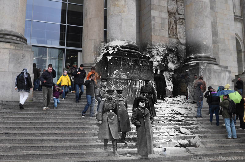 blending scenes from wwii into present day berlin Blending Scenes from WWII into Present Day
