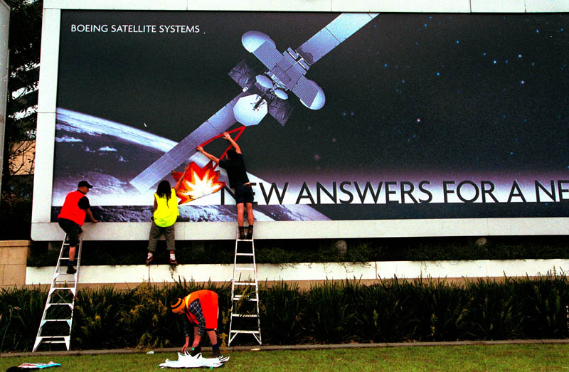 boeing 2 october 2003 c dean sewell Billboard Bandits: An Intimate Portrayal of Culture Jamming
