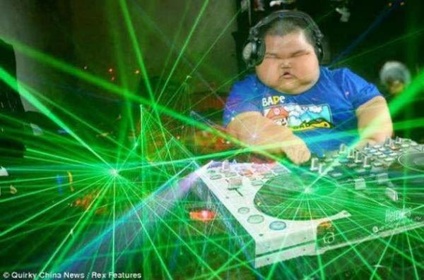 funny dj fat kid chubby cheeks photoshop 15 Famous People That Are Also Superstar DJs
