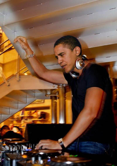 funny dj obama picture photoshop 1 15 Famous People That Are Also Superstar DJs