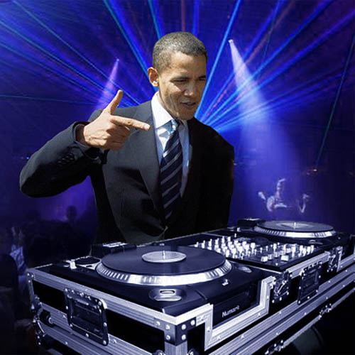 funny dj obama picture photoshop 2 15 Famous People That Are Also Superstar DJs
