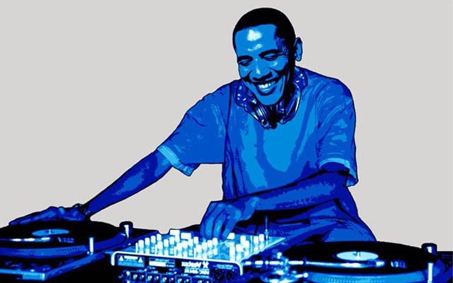 funny dj obama picture photoshop 3 15 Famous People That Are Also Superstar DJs