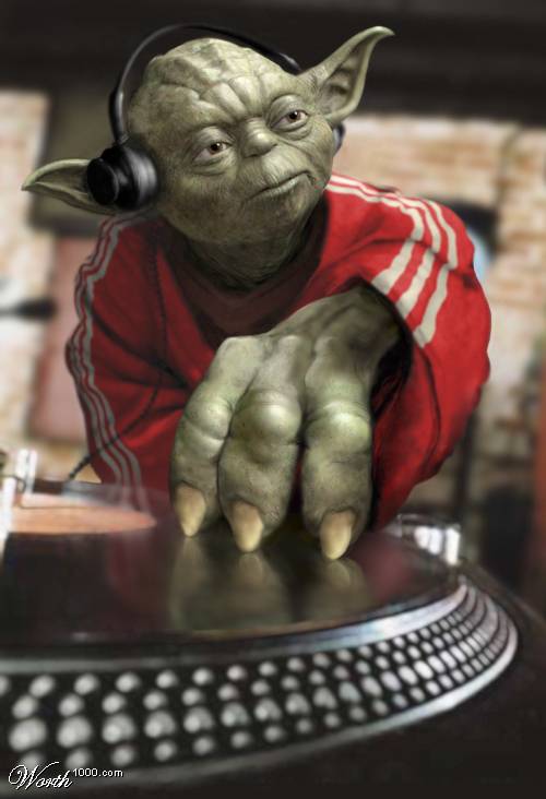 funny dj picture yoda photoshop 15 Famous People That Are Also Superstar DJs