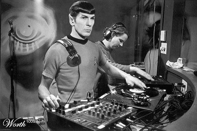 funny dj spock photo picture photoshop 15 Famous People That Are Also Superstar DJs