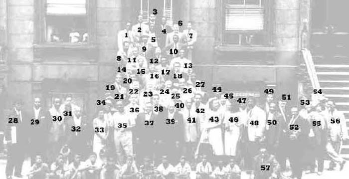 great day in harlem 1958 jazz legends identified key names listed The Most Epic Group Photos You Will See Today