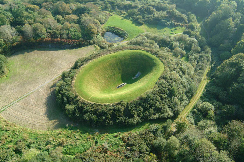 james turrell irish sky garden crater Picture of the Day: The Irish Sky Garden Crater