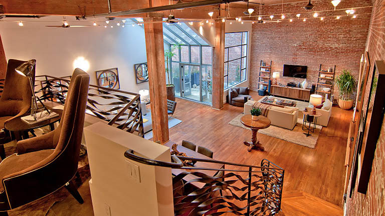 open concept hard loft exposed brick south beach san francisco 355 bryant 14 Stunning Open Concept Loft with Exposed Brick