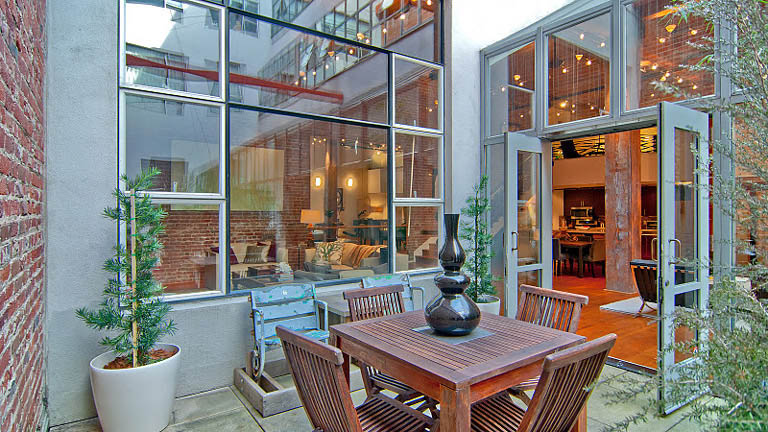 open concept hard loft exposed brick south beach san francisco 355 bryant 18 Stunning Open Concept Loft with Exposed Brick