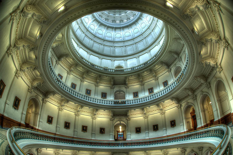 rings e28093 texas state capitol Incredible Architecture Photography by Dave Wilson