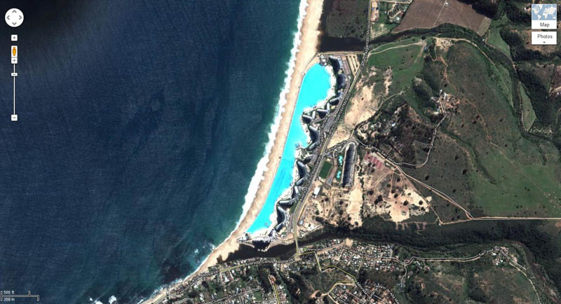 san alfonso del mar aerial satellite from above algarrobo chile 1 The Largest Swimming Pool in the World