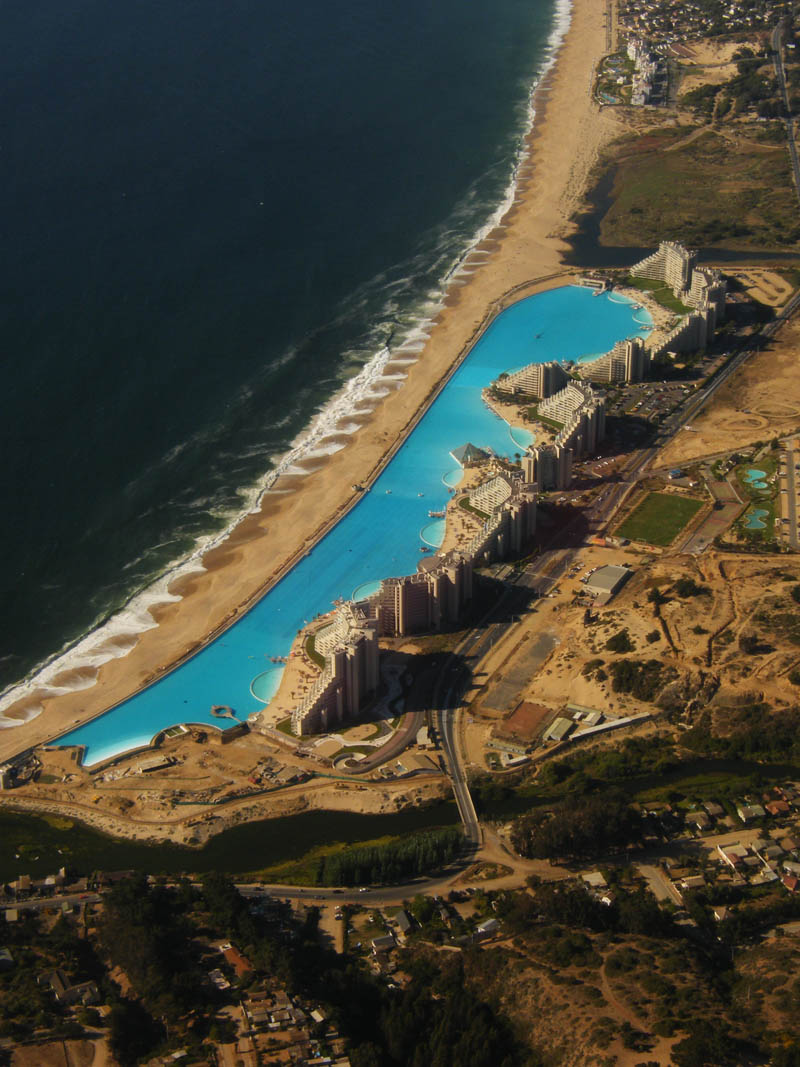 san alfonso del mar aerial satellite from above algarrobo chile 4 Behind the Scenes of the Worlds Largest Cruise Ship