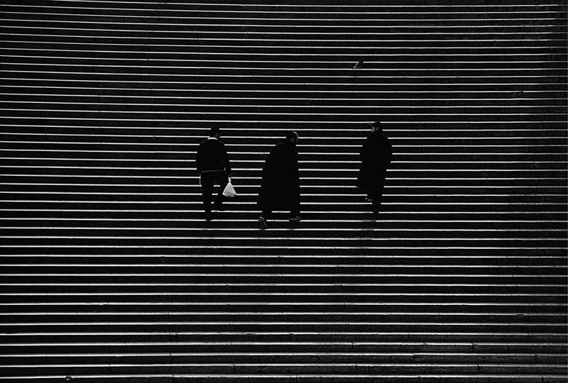 steps black and white high contrast Picture of the Day: Stairway to Contrast