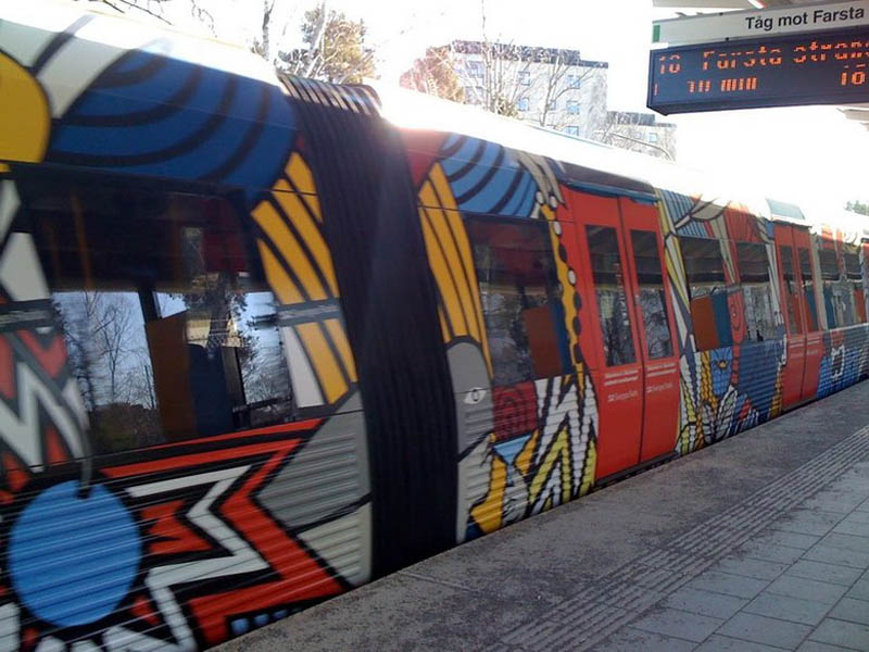 stockholm metro subway art sweden worlds longest art gallery 11 Stockholm Metro: The Worlds Longest Art Gallery