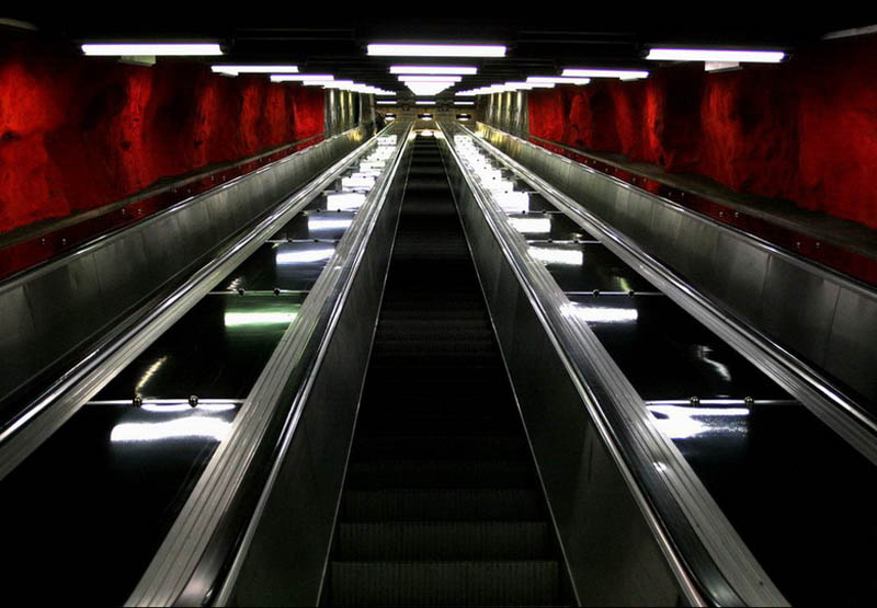 stockholm metro subway art sweden worlds longest art gallery 15 Stockholm Metro: The Worlds Longest Art Gallery