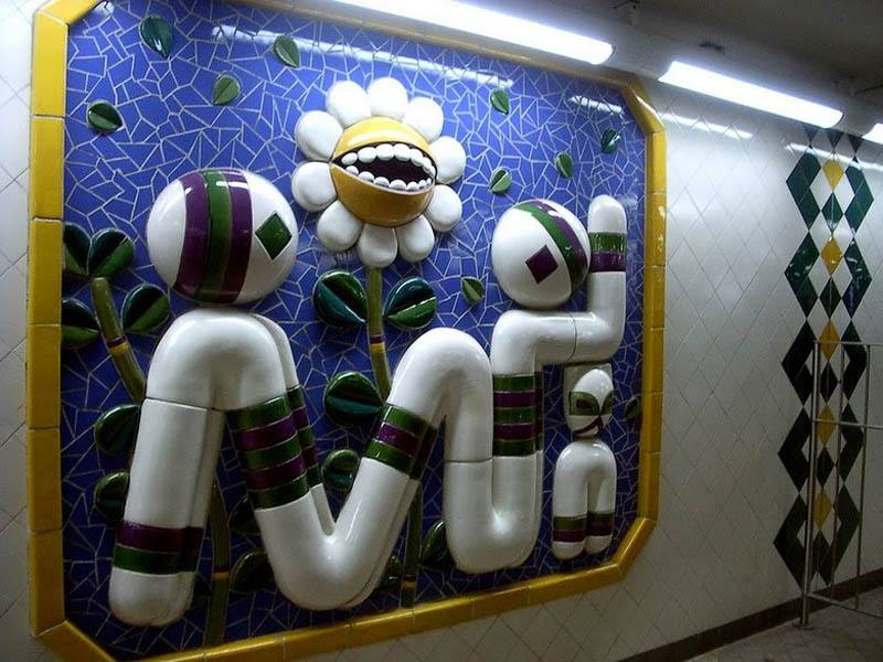 stockholm metro subway art sweden worlds longest art gallery 29 Stockholm Metro: The Worlds Longest Art Gallery