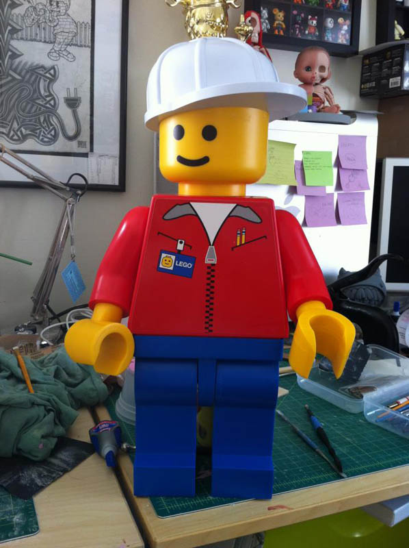 the anatomy of a lego man before the dissection