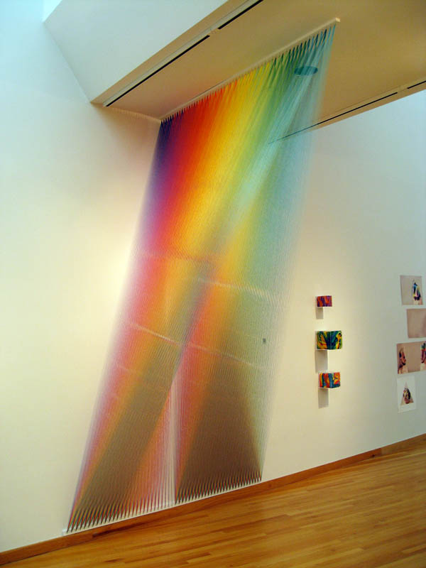 color spectrum thread art gabriel dawe 2 6 Amazing Color Spectrums Made from Thread