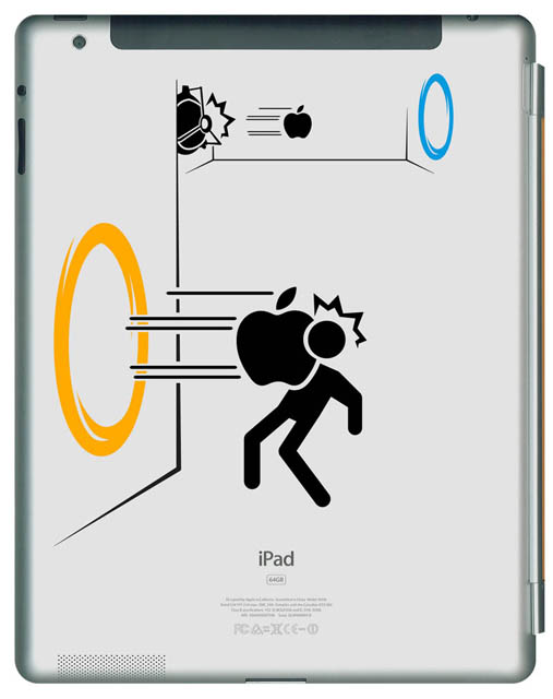 funny creative ipad decal portal 33 Creative Decals for your iPad