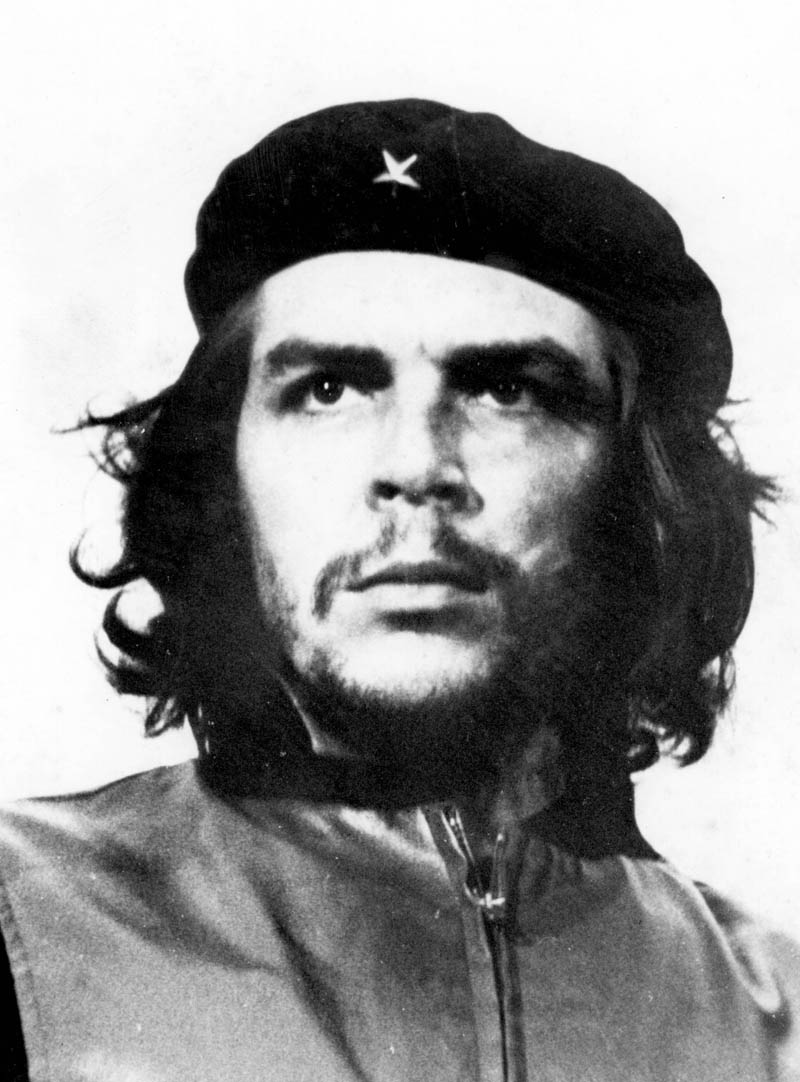iconic cropped photo of che guevara