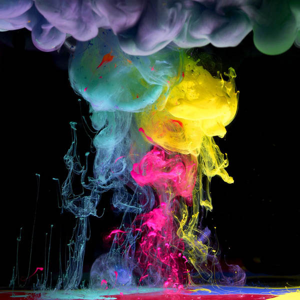 ink in water aqueous series mark mawson 7 Ink Explosions Under Water by Mark Mawson