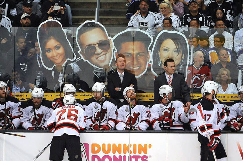 jersey shore los angeles kings new jersey devils big heads The Shirk Report   Volume 165