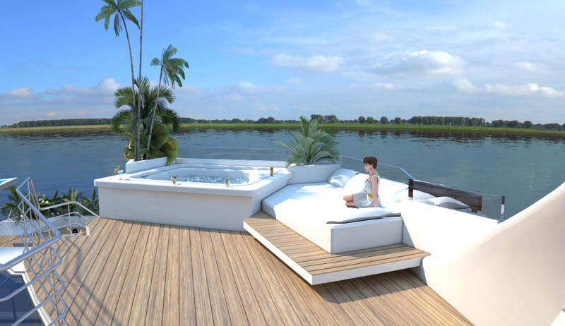 man made floating island boat orsos 11 Orsos: The Moveable Floating Island 